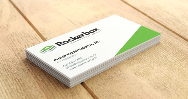 Rockerbox Business Card Design