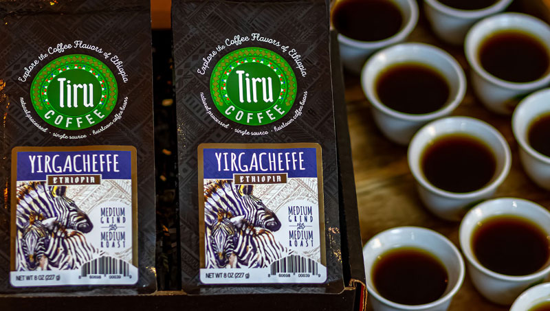Tiru Coffee branding