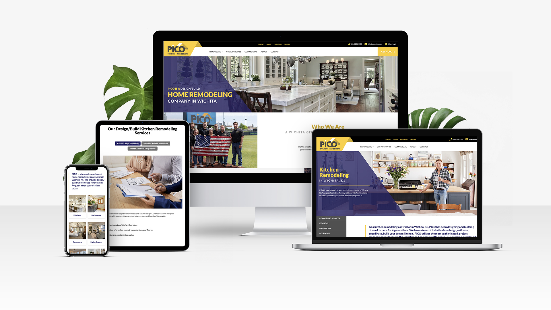 Home Remodeling Website Design